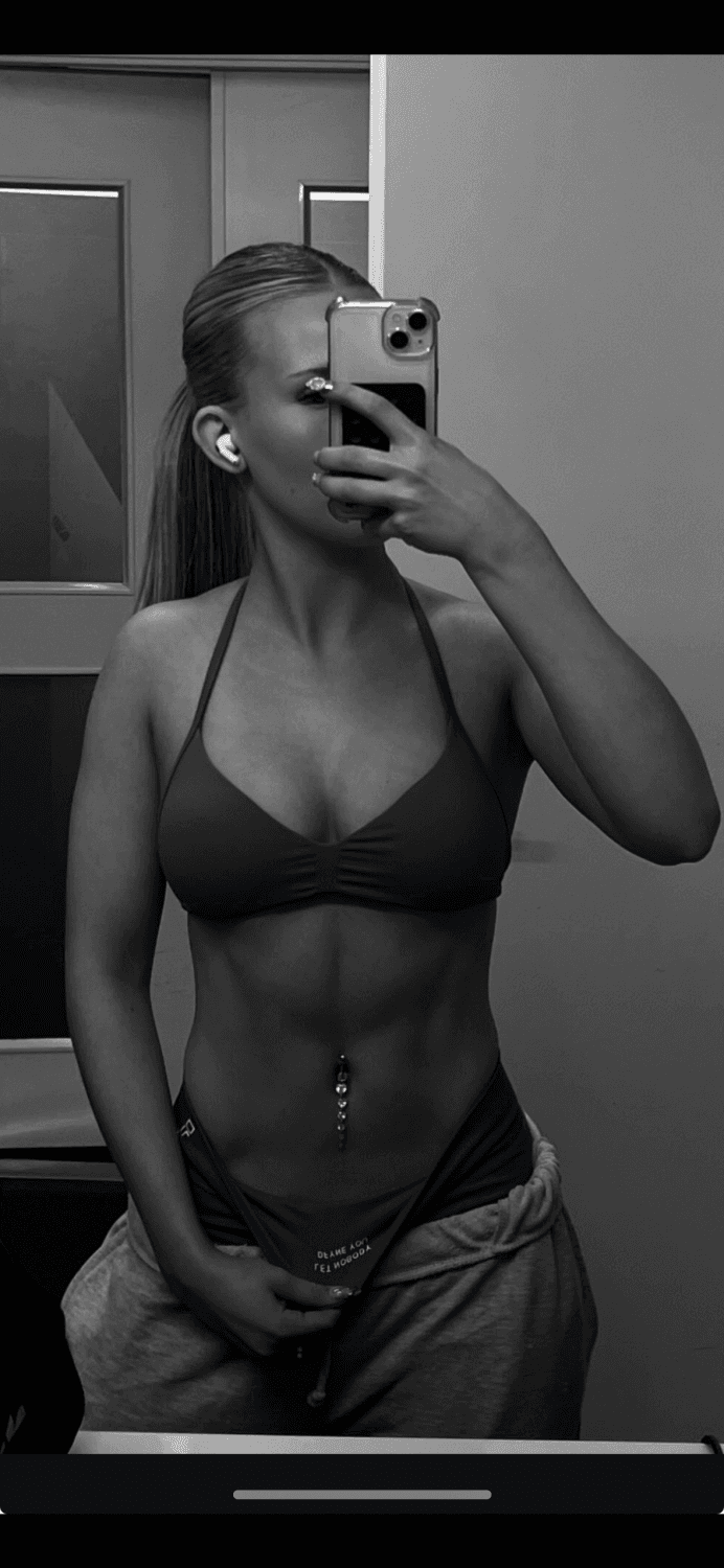 Hot 18 year old petite Finnish blonde with a perfect ass