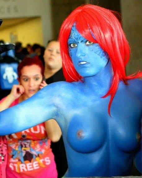 Jincy as Mystique