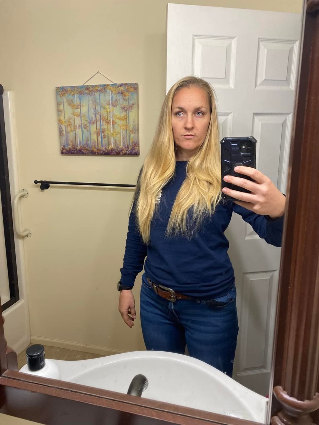 ai turns blonde pawg into webslut. hot blonde fucked hard and facialed