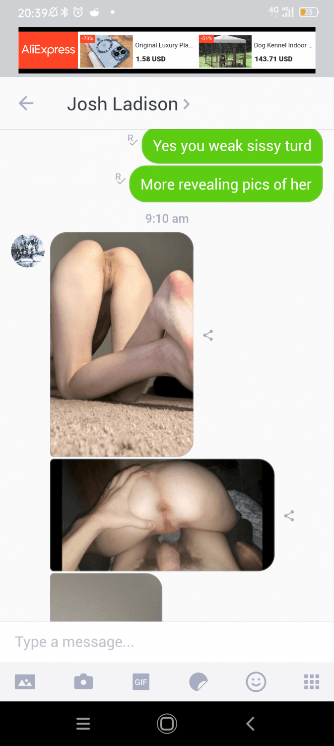 Owned Scottish husband shares his wife. Kik included