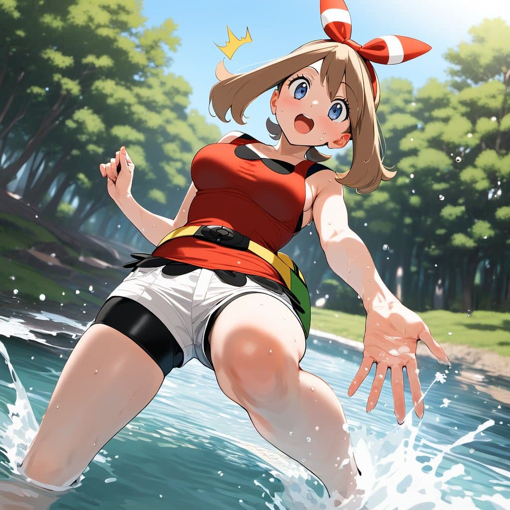 [Pokemon] Trainer May fucks her boyfriend