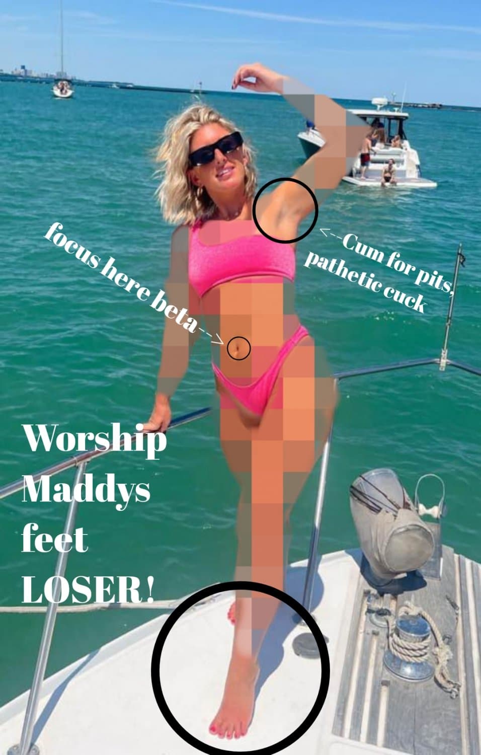 Make your girl beta safe loser. Hand her over to a real man for safekeeping, kik illfuckyourwife345