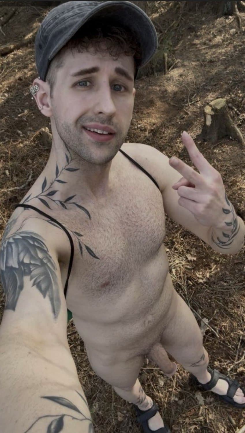 David Sanders nackt wandern