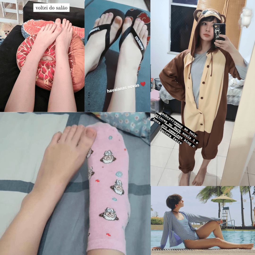 Faye Feet faye_ttan pézinho Fernanda