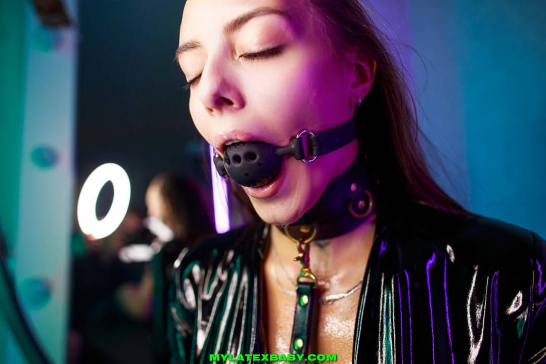 PVC Slave with gagball