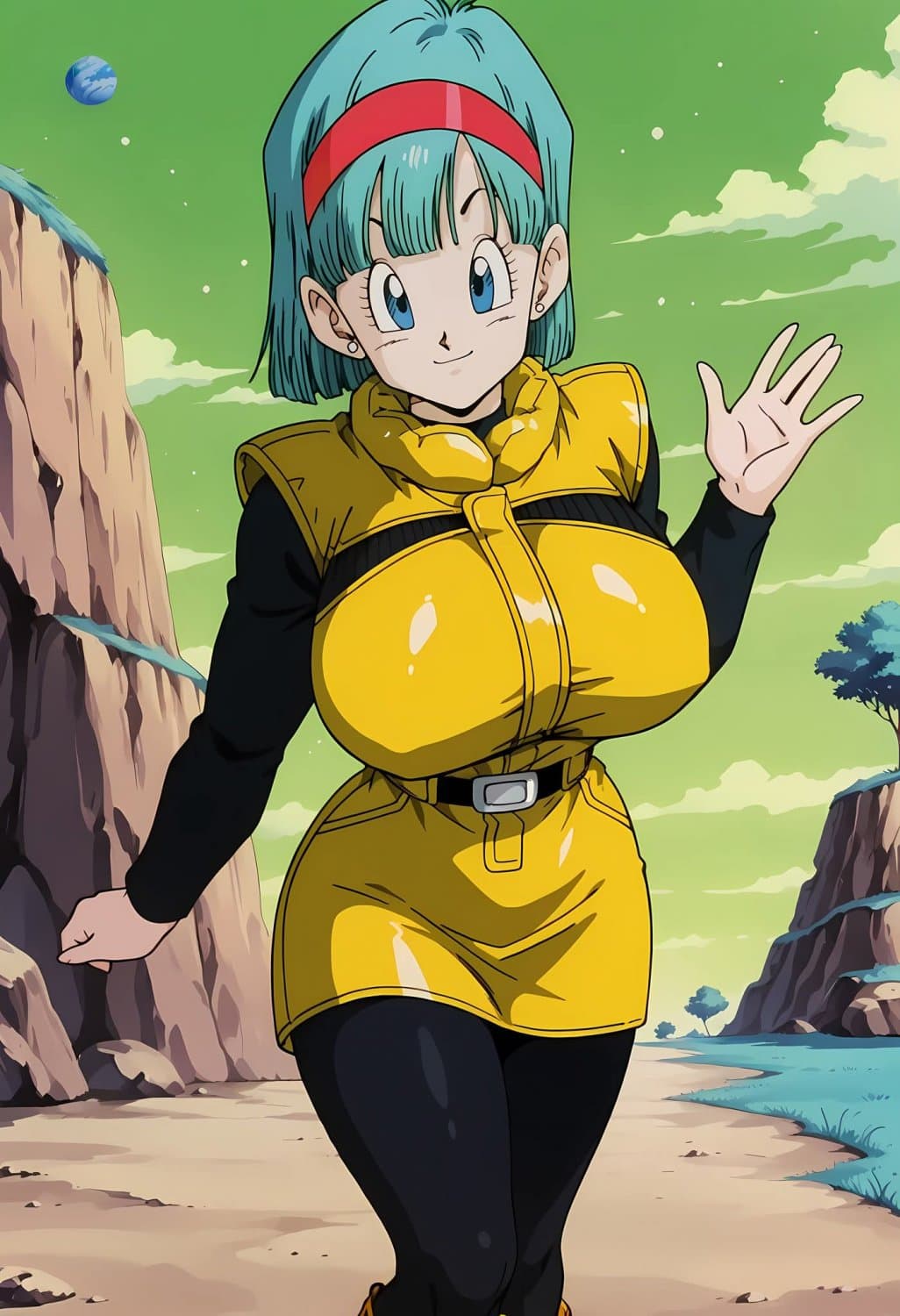 Bulma, Chichi and Android 18_(Dragon Ball)