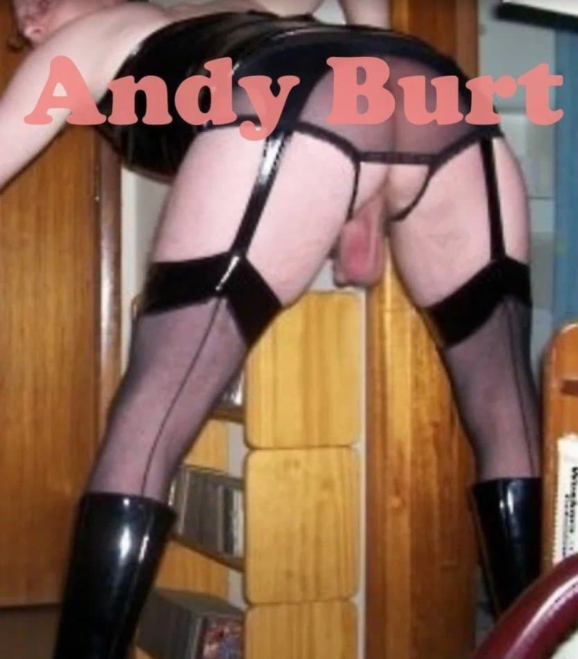 andy burt sissy in crotchless panties