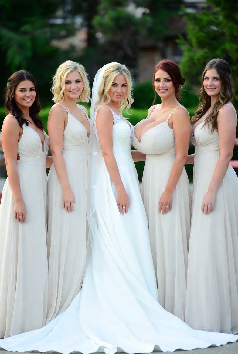 Upstaging the bride (realistic)