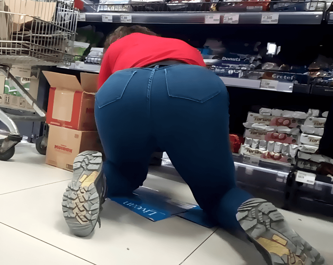 creepshot huge ass trans girl worker