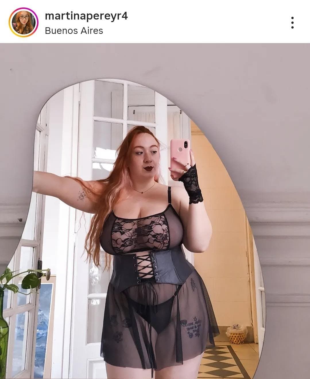 RedHead Goddess Curvy OnlyFans - Martina Pereyra Pelirroja Tetona Argentina