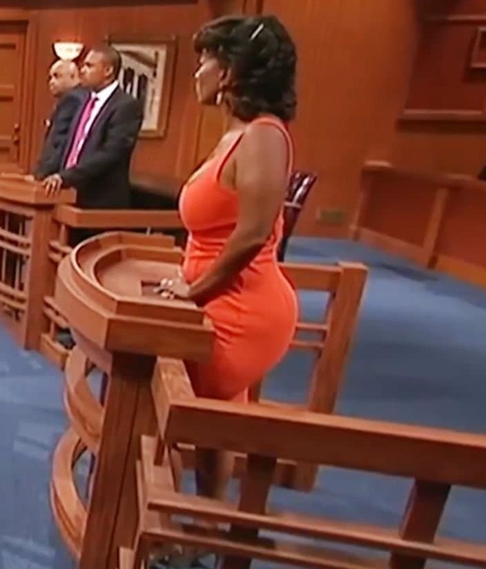 Thick on TV #4 Thick Busty n Phat Booty on Divorce Court