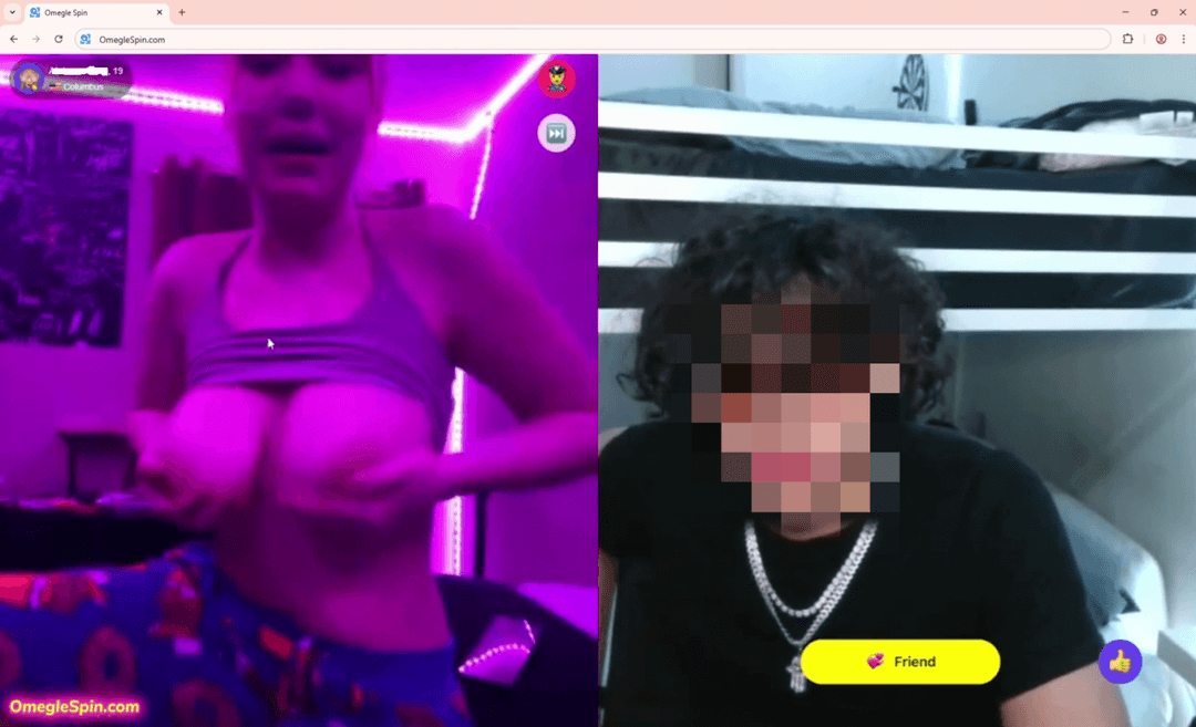 ?? Streamer Banned for Flashing Tits on OmegleSpin ??