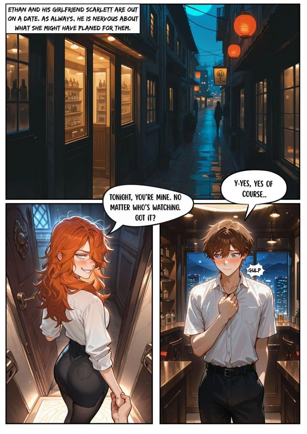 Scarlett Blaze - Volume 2 "Displays of affection" - CEI Femdom Comic