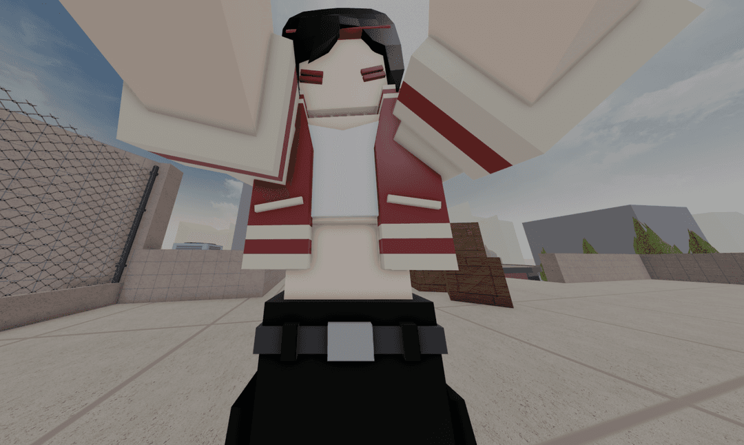 Roblox bad business punk business girl roll up sleeves and boobs