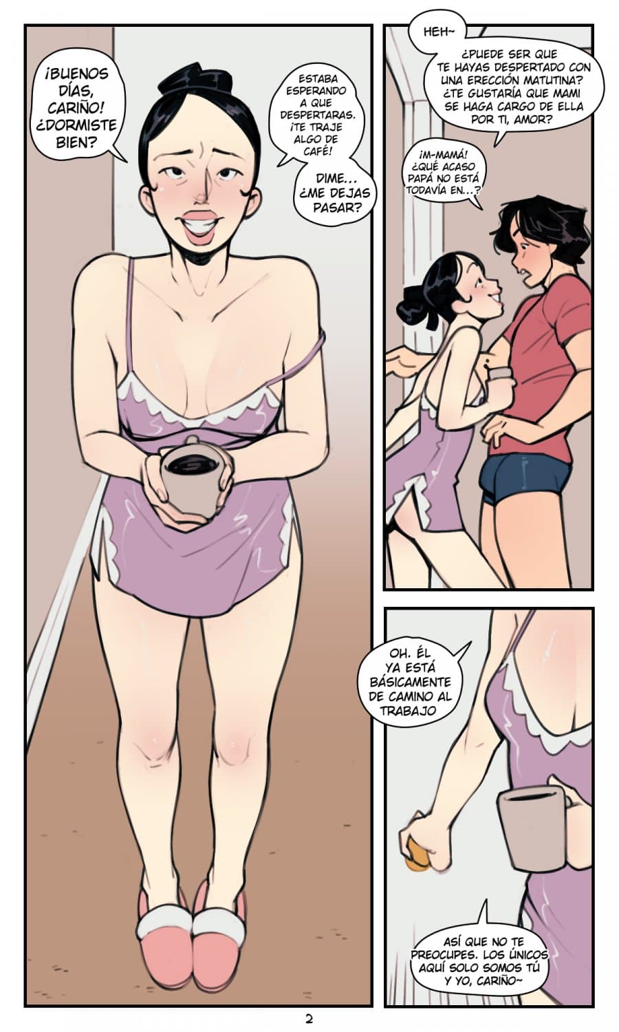 [comic] my manic mother (english - español)