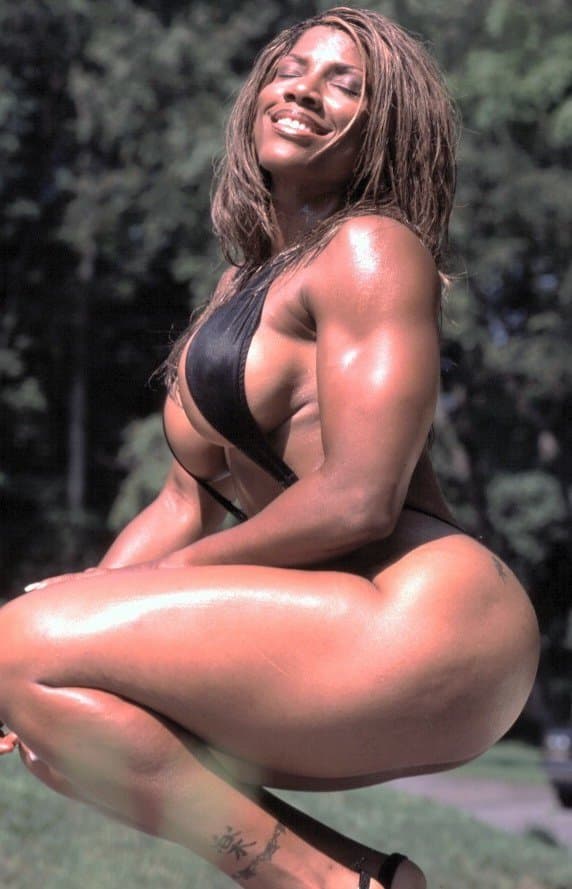 Super Hot Ebony Milf Fitness Goddess!
