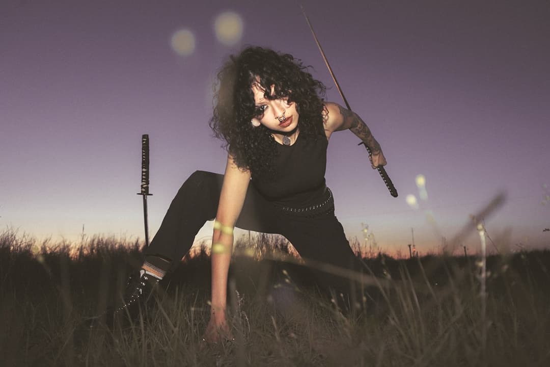 Latina Goth Slut Hottie METAL SLUT