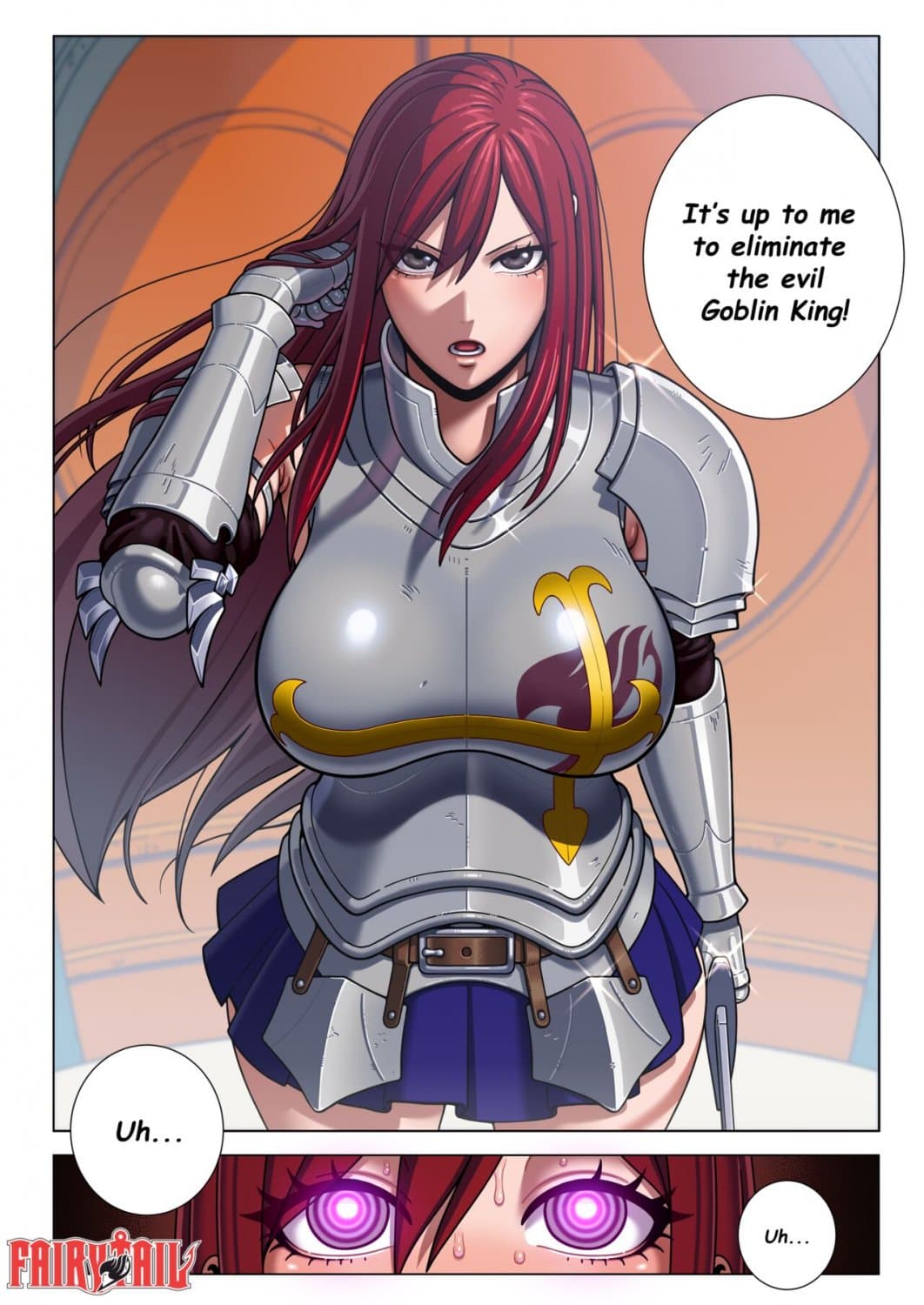 Erza Scarlet FAIRY TAIL hentai comic porn