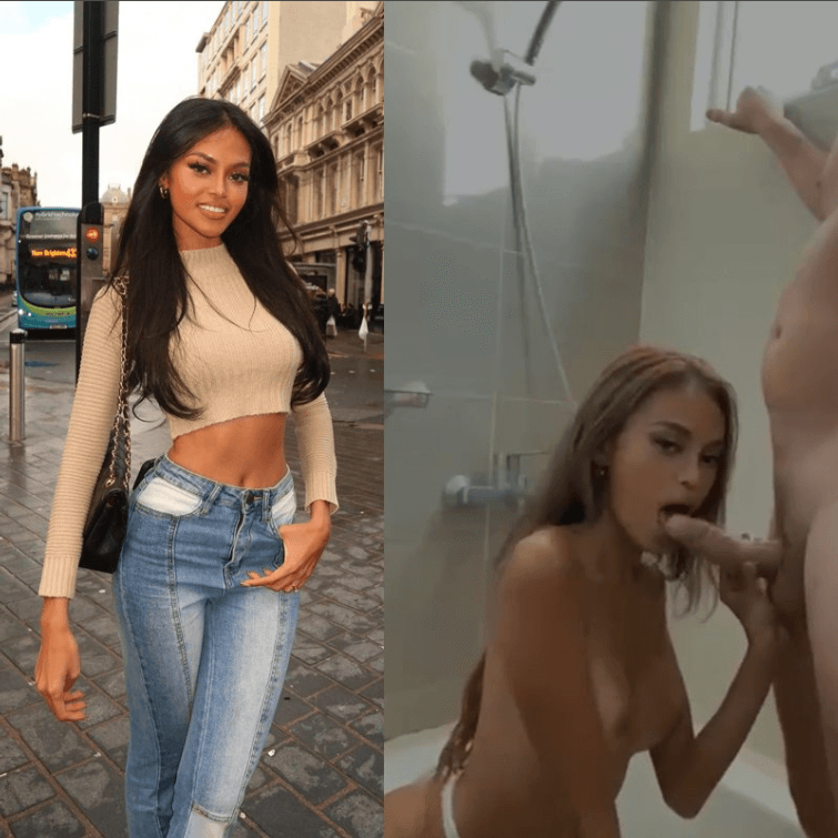 Beautiful Teen Getting Used For Rough Blowjob