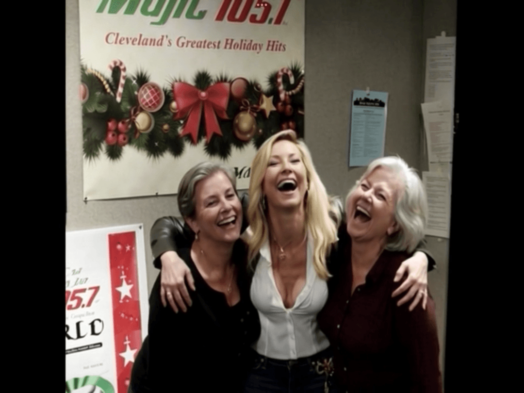 Naked News Anchor/ Christmas Party