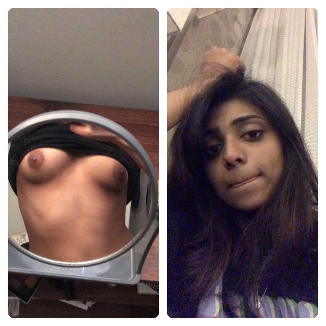 Traditional Kuwait Immigrant Sheethal Shares Tits In Confidence