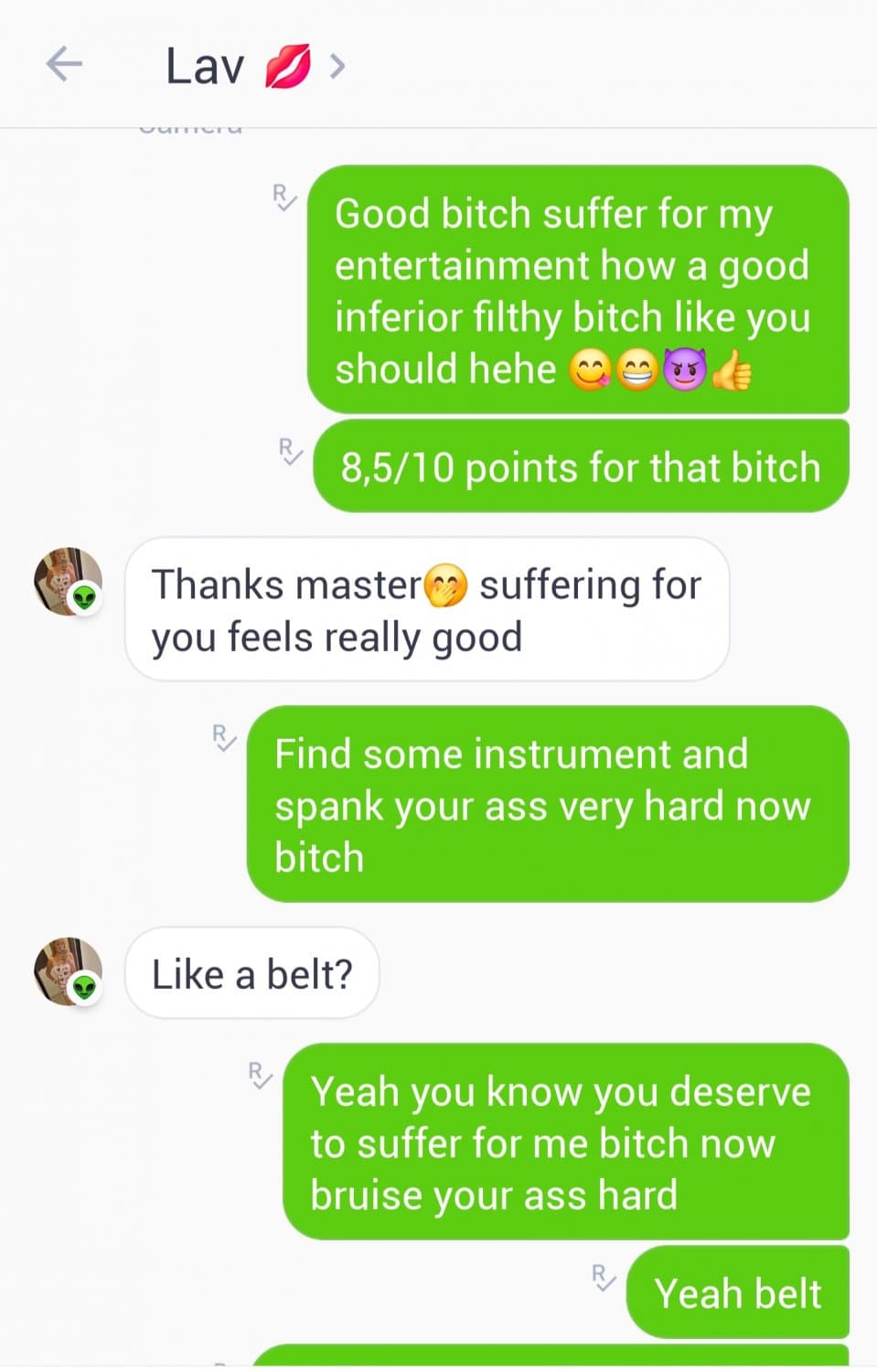 My new worthless bitch drink piss on my command and doing other tasks for me ???