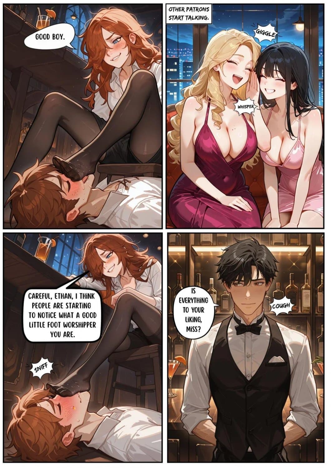 Scarlett Blaze - Volume 2 "Displays of affection" - CEI Femdom Comic