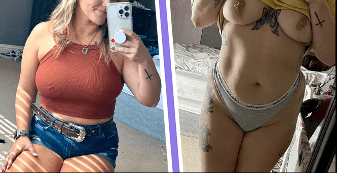 Click to view full size Sexy ESCORT alt Nude tattoed hottie smoker