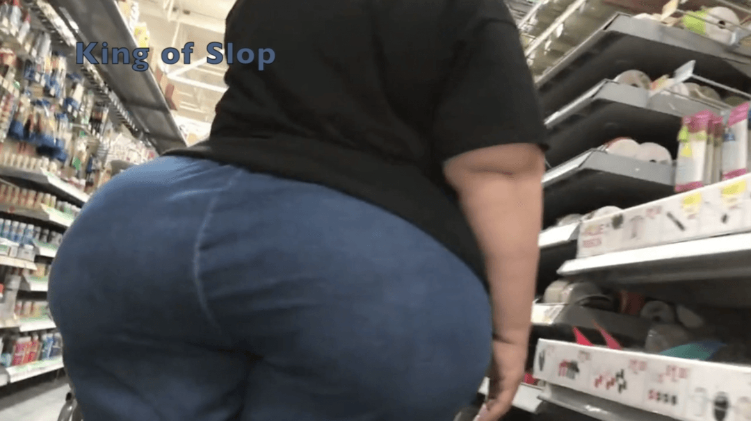 Dry Hump My Big Sloppy SSBBW Ass In Public
