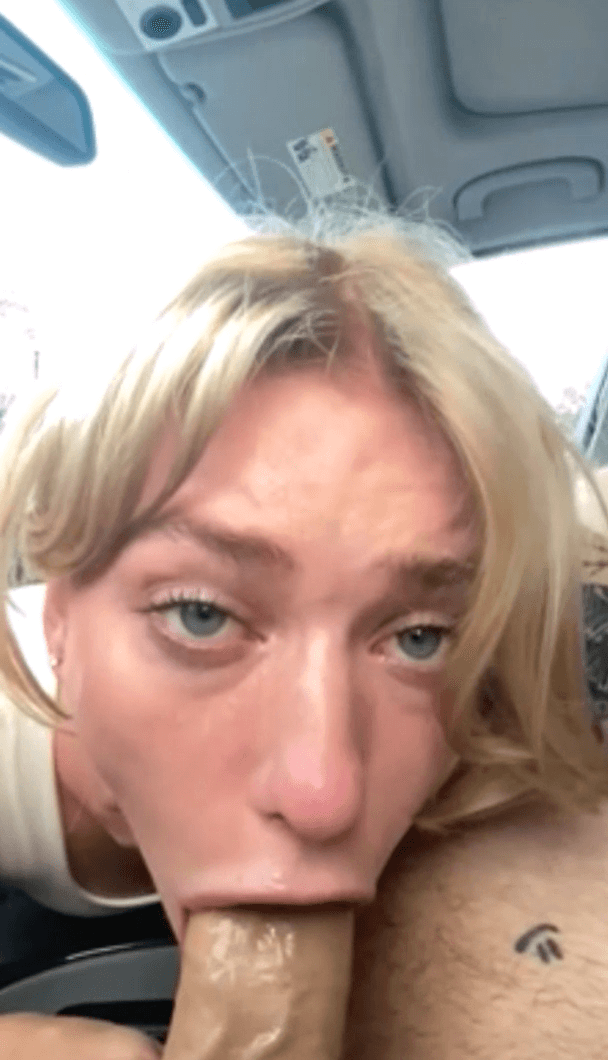 Kendall, 24, Chicago, US - Car Blowjob With Cum Swallowing