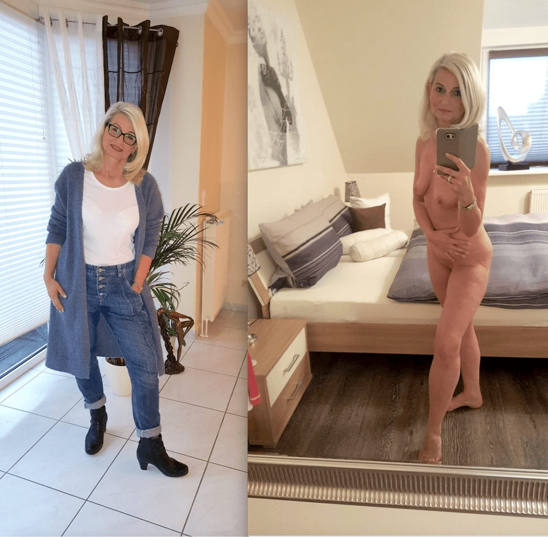 Click to view full size Dressed undressed