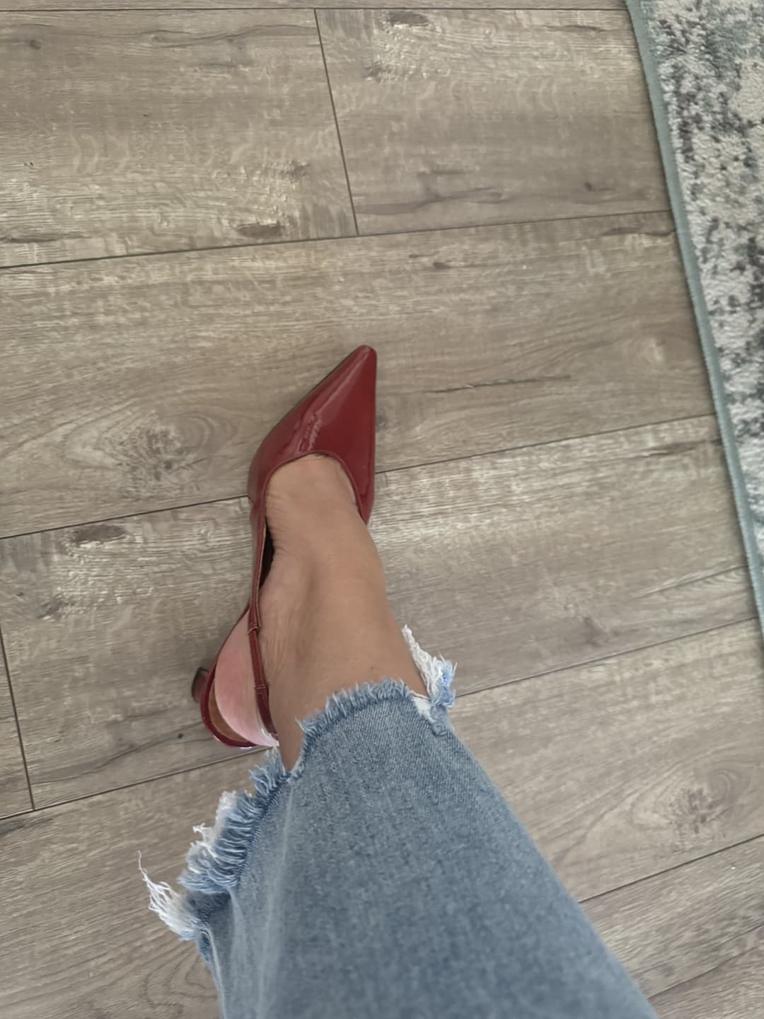 mother in law and feet