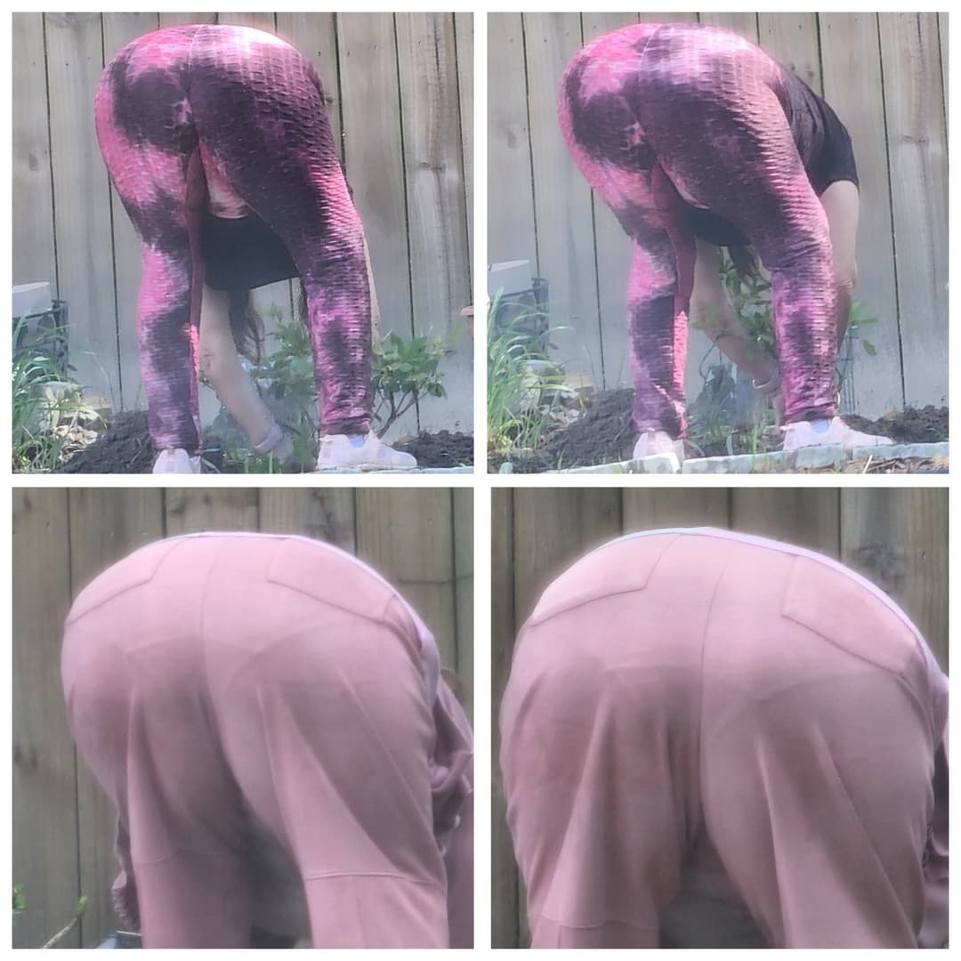 My fuck pig whore mom bending over all the time