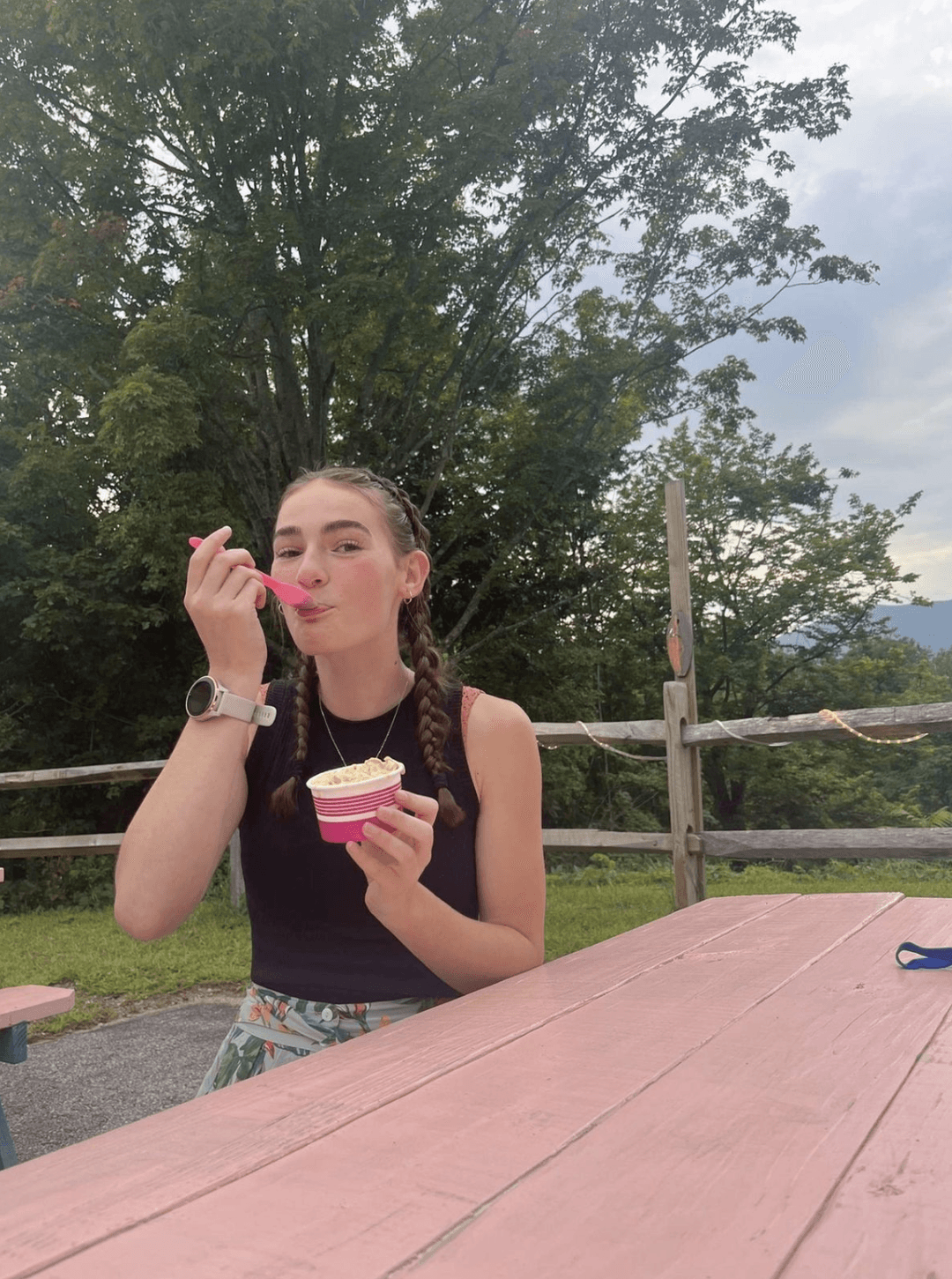 Cute young slut Abigail leaks