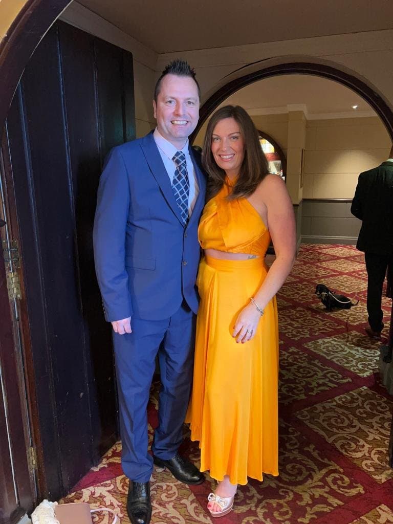 REPOST HER send link Fiona Thomas works for SKY Livingston HAPPY NEW YEAR Fiona and Chris Thomas