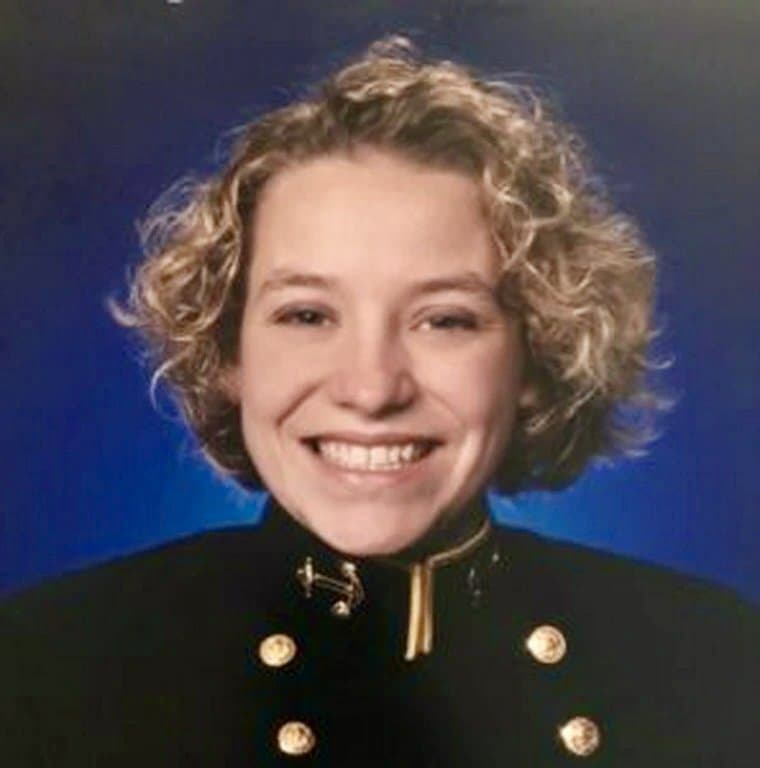 Don’t be fooled, this Navy vet has a killer rack which she lets out for a quick peek at Mardi Gras