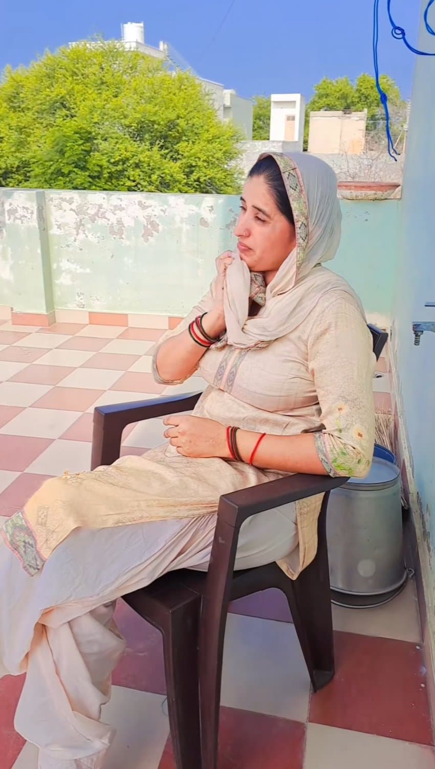 My Real punjabi mom. Trib her.. comment on her