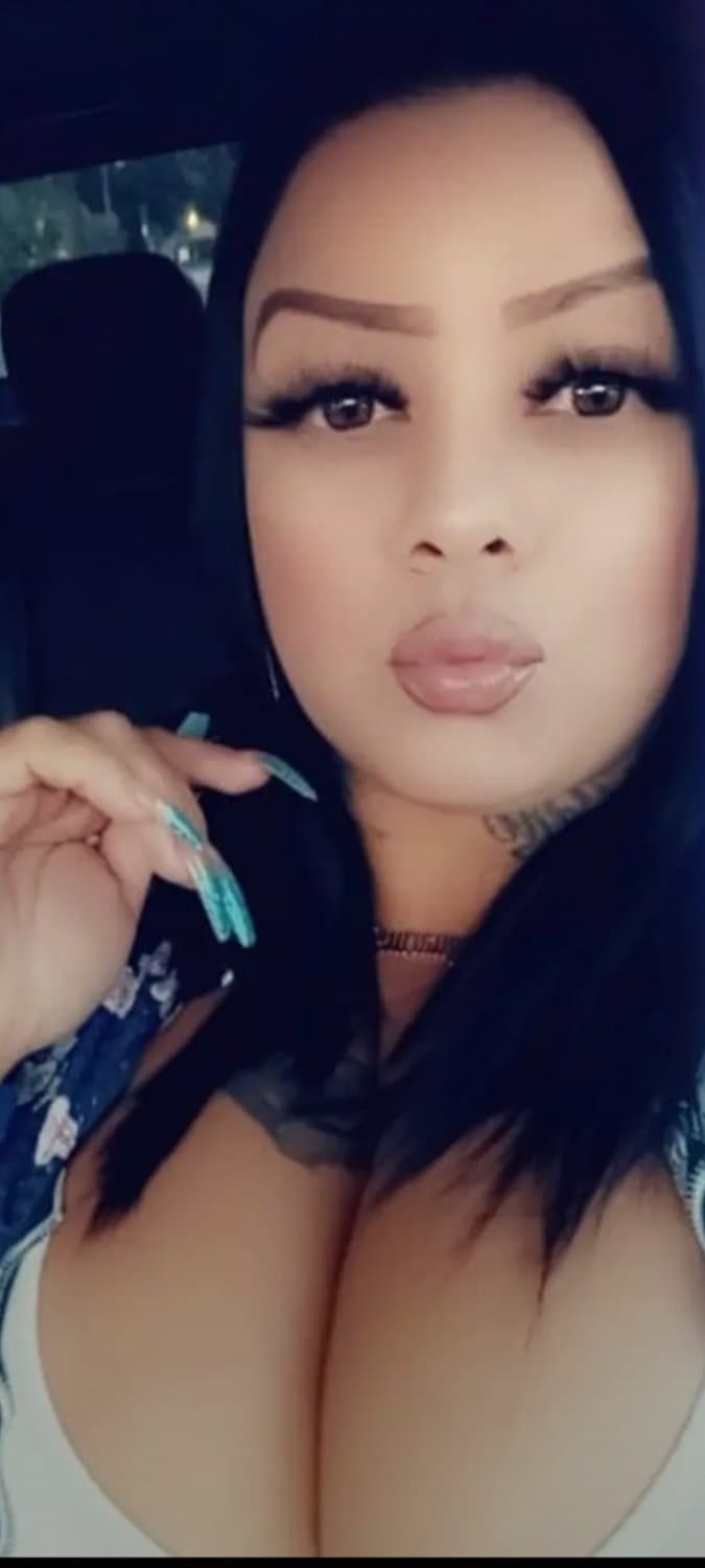 Latina chola has massive tits and loves cum on her lips and massive tits
