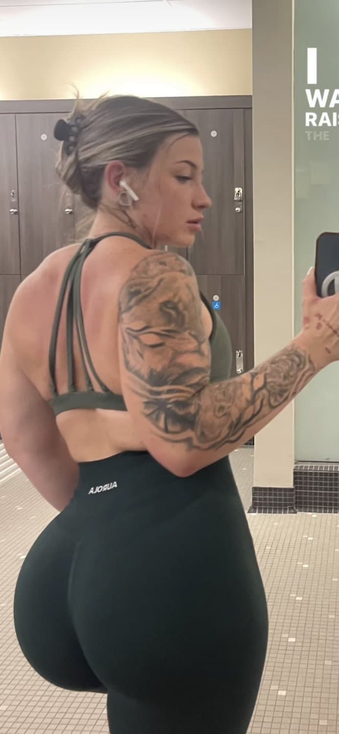 Big ass fitness milf Skylynn marrie