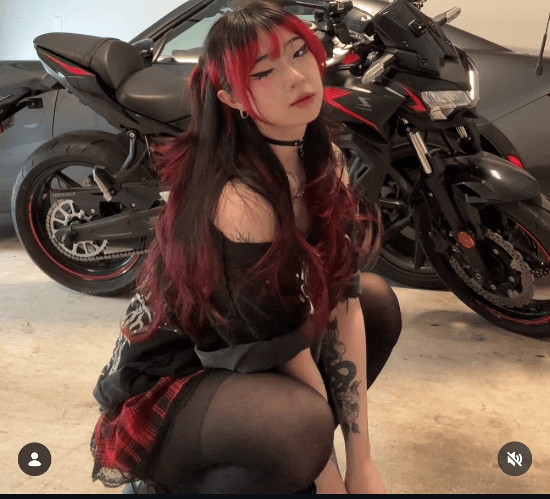 Motorcycle Riding Goth Asian Abg Fucked!!! Amateur Baddie Teen Blowjob Baddie