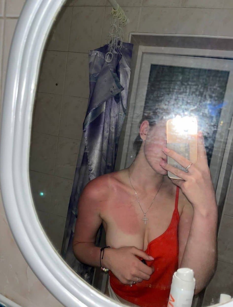 At least she wears the cross to counter her inner slutiness