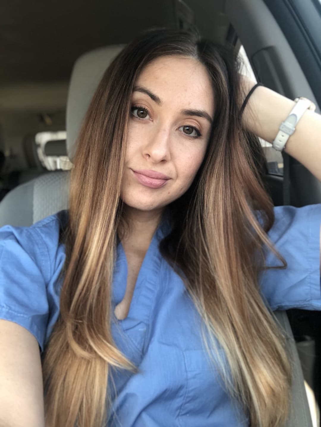 Click to view full size Stephanie’s new content slut nurse MILF cute sexy