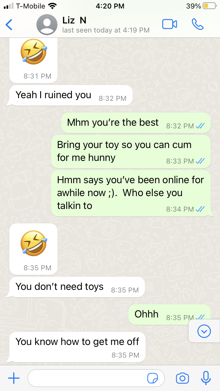 Married slut texts her lover after fucking her husband. Makes them both cum