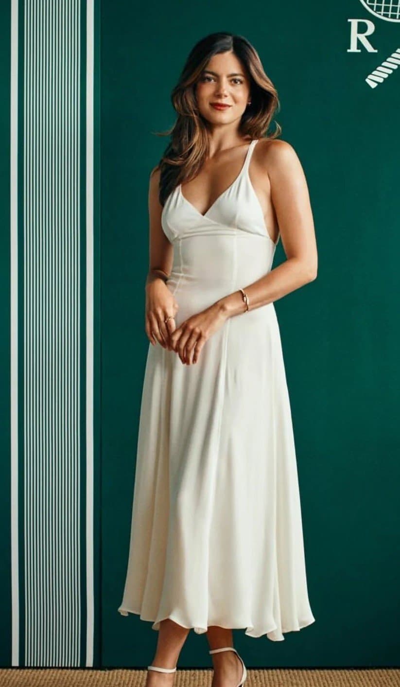 Biracial actress Monica Barbaro likes to show off her slutty body. Dark haired beauty is jerk meat