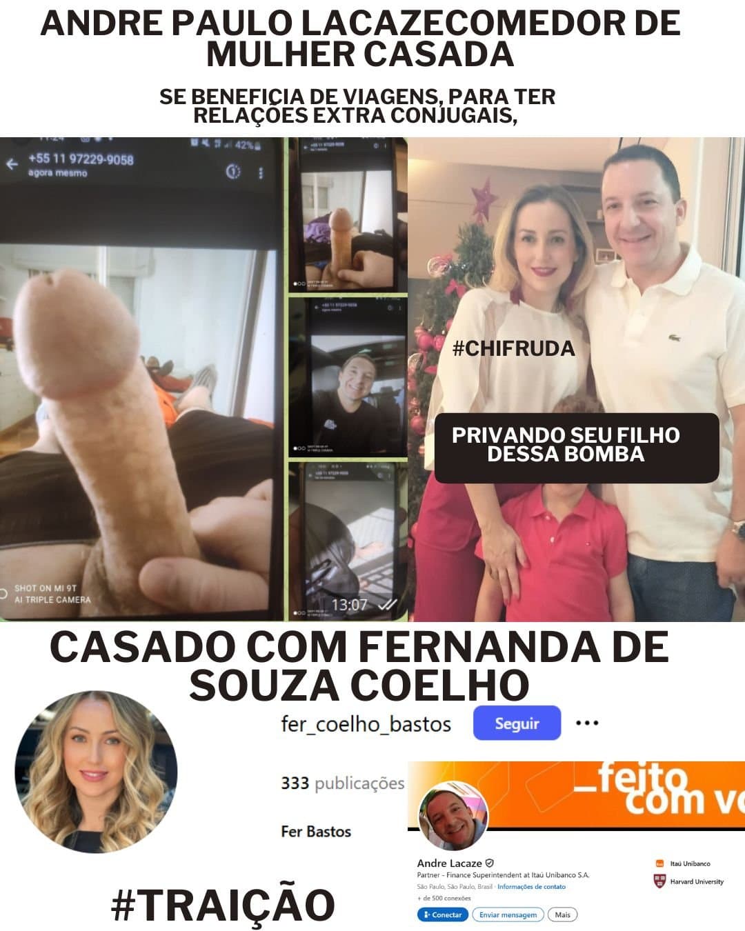 ANDRE PAULO LACAZE COMEDOR DE MULHER CASADA