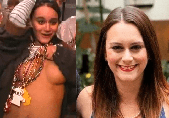 She must have decided to start her therapist career early. I feel better watching her flash her tits