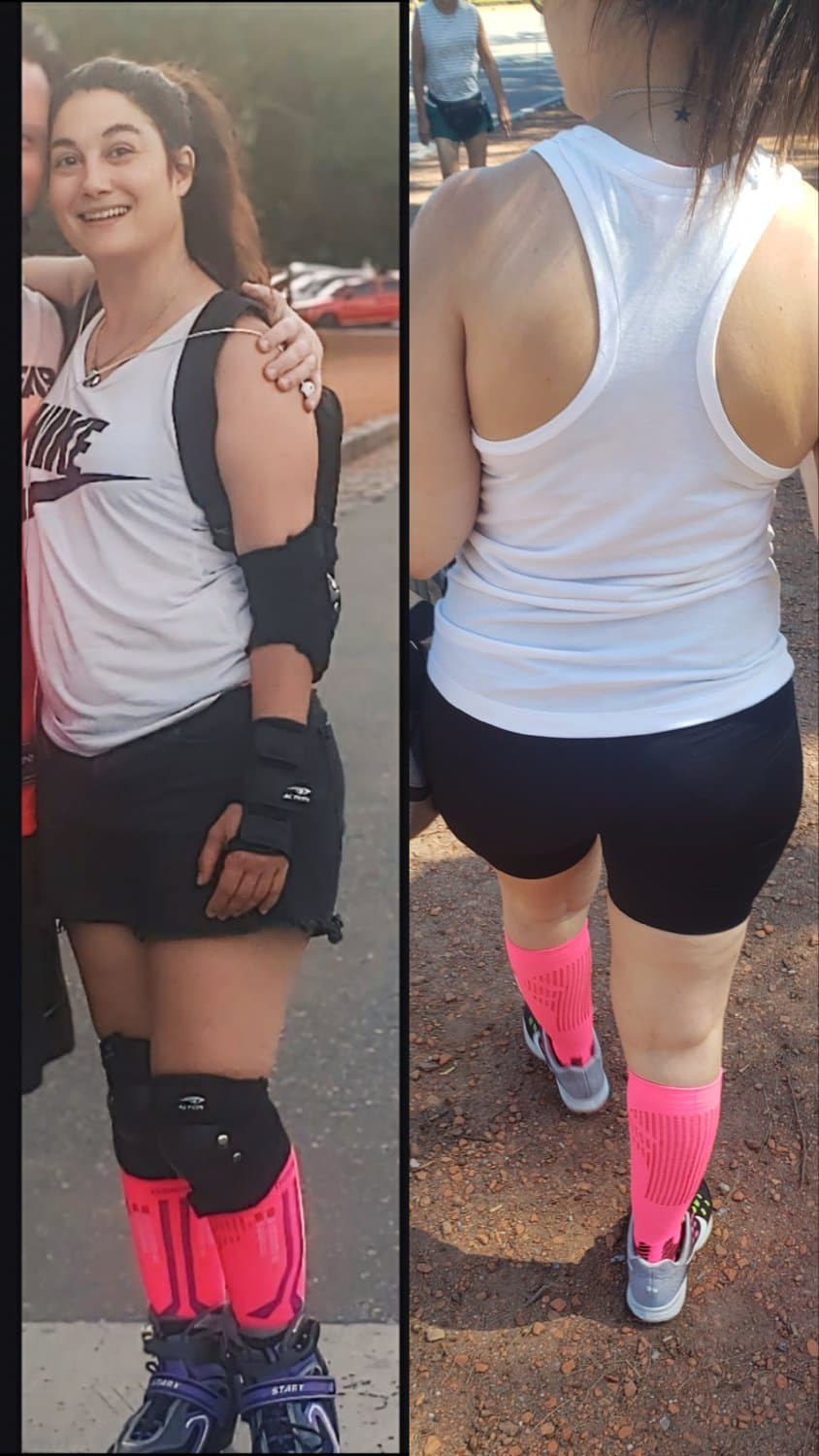 Empowered Doctor Carolina still ended up as an Public Cumdump fatass fleshligh