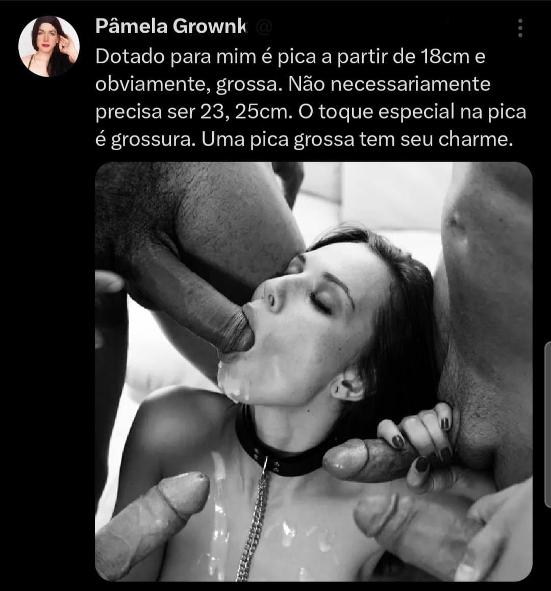 Pamela Grownk Cdzinha mais puta do Brasil
