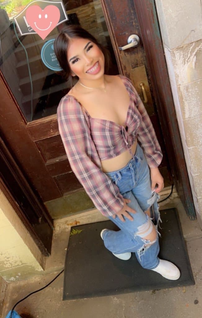 Pretty brace face Latina baddie swallows dildo??-edit-