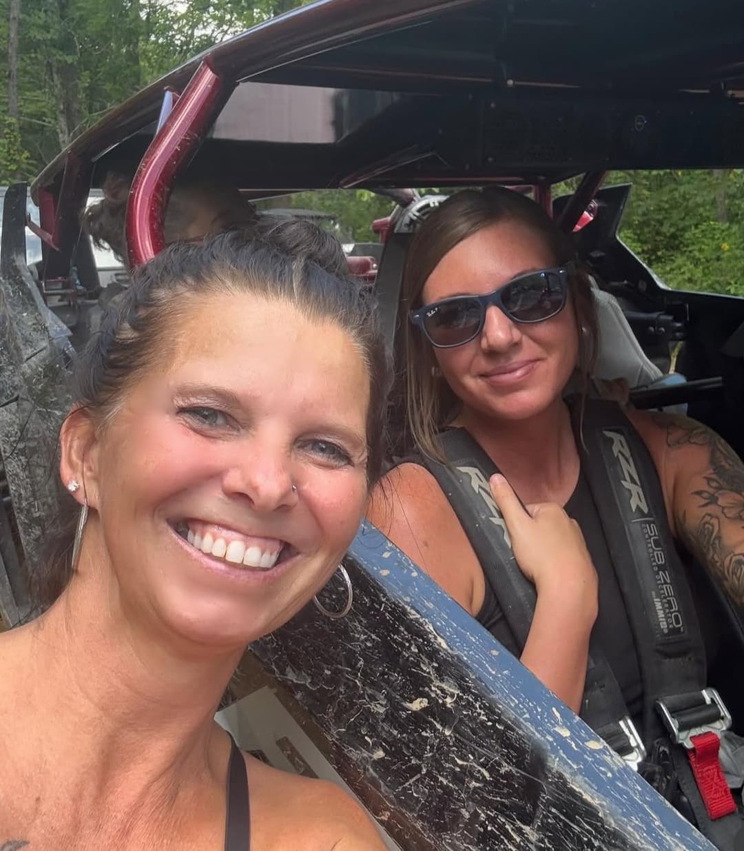 Mature White Trash Biker Chick Jennifer Big Boobs